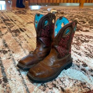 Tony Lama square toe water proof - comp toe